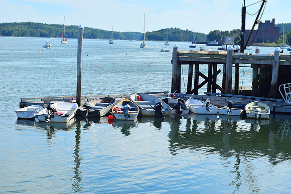 Tied up on the dock